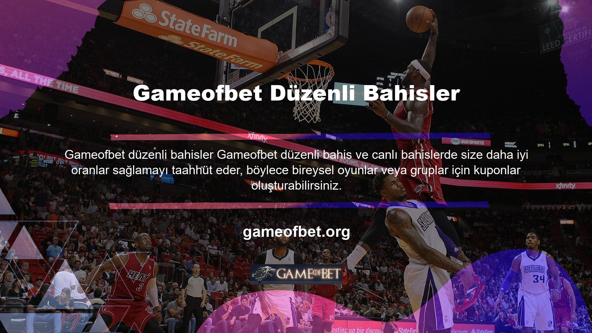 Gameofbet uzun zamandır var ve gerçekten popüler hale geldi çünkü bilgisayarınızdan, tabletinizden ve hatta telefonunuzdan bahse girmenizi sağlayan harika bir sisteme sahipler